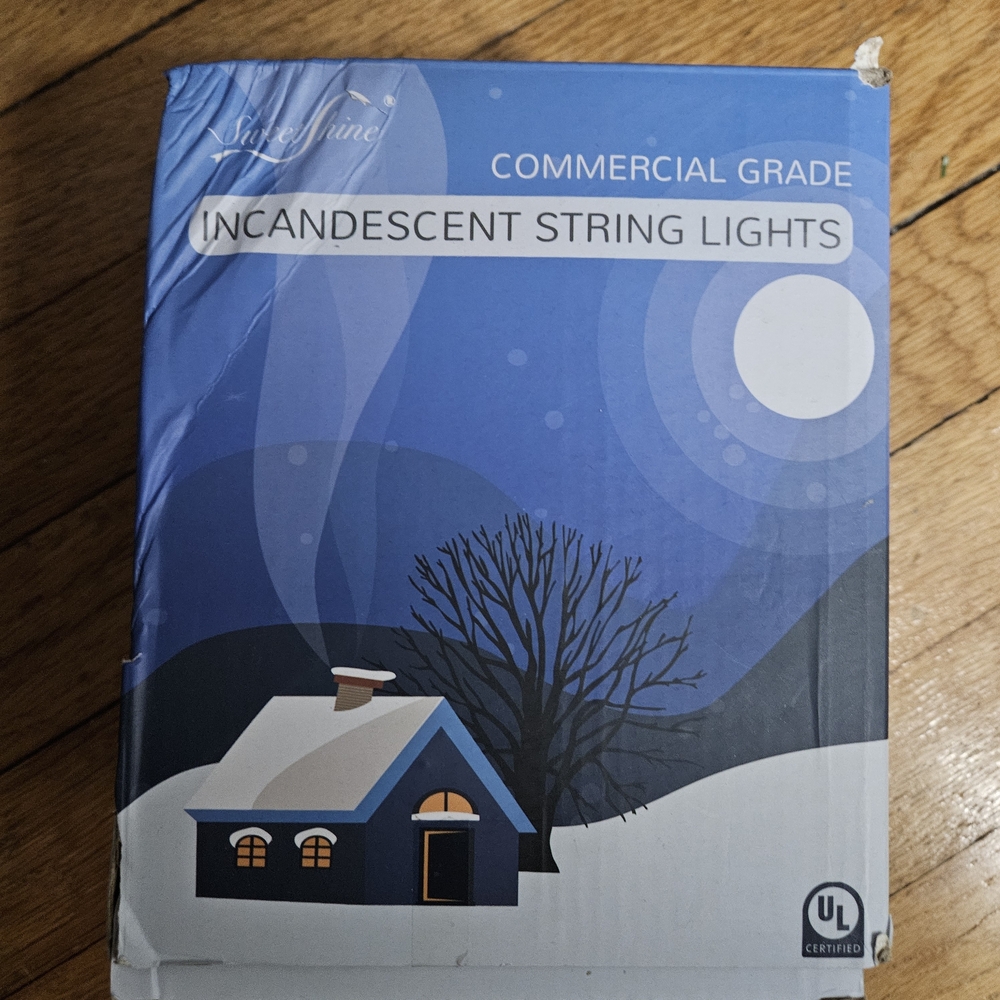 200 Green String Lights